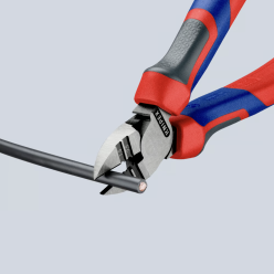 Бокорезы для удаления изоляции Ø2,5 мм 1,5/2,5мм² 160мм KNIPEX 14 22 160. фосфатированные