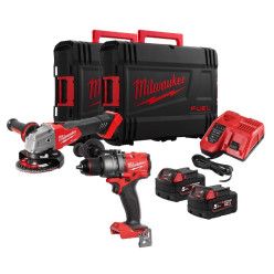 Набор из 2х инструментов аккумуляторных бесщеточных MILWAUKEE M18 FPP2E3-502X