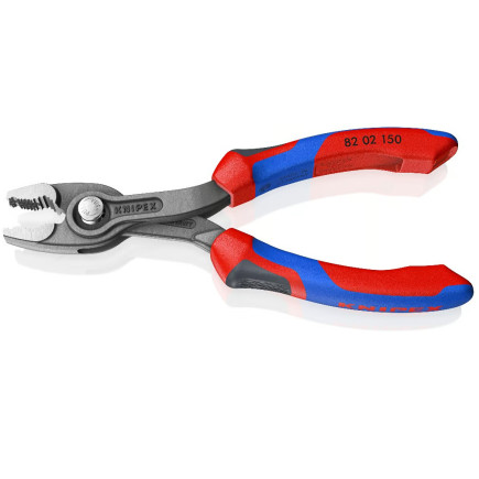 Клещи универсальные для сорваных болтов TwinGrip KNIPEX 82 02 150, фосфатированные