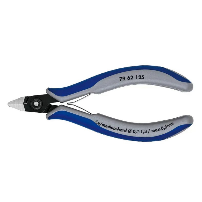 Прецизійні кусачки бокові для електроніки KNIPEX 79 62 125