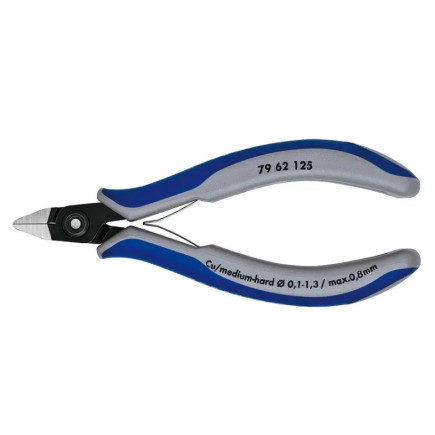 Прецизійні кусачки бокові для електроніки KNIPEX 79 62 125