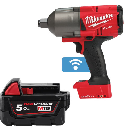 Гайковерт аккумуляторный бесщёточный MILWAUKEE 3/4" (2034Нм) M18 ONEFHIWF34-0, M18 B5 подарок