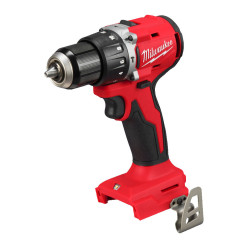 Дрель-шуруповёрт аккумуляторная бесщёточная ударная MILWAUKEE M18 BLPDRC-0 (60Нм) (каркас) + M18 B2