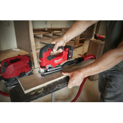 Пила лобзиковая аккумуляторная бесщёточная MILWAUKEE M18 FJS-0X (каркас+HDкейс) + M18 B5 подарок