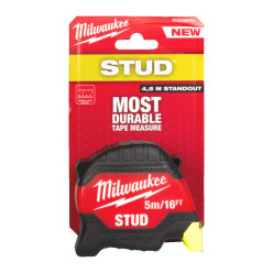 Рулетка магнитная STUD MILWAUKEE (Gen 3), 5м/16фт (33мм)