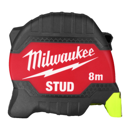 Рулетка магнитная STUD MILWAUKEE (Gen 3), 8м (33мм)