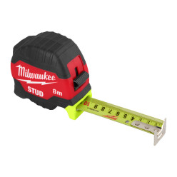 Рулетка магнитная STUD MILWAUKEE (Gen 3), 8м (33мм)
