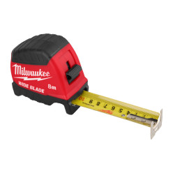 Рулетка WIDE BLADE MILWAUKEE (Gen2), 8м (35мм)