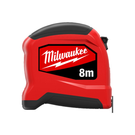 Рулетка SLIMLINE MILWAUKEE (Gen 2), 8м, (25мм)