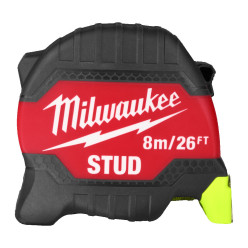 Рулетка магнитная STUD MILWAUKEE (Gen 3), 8м/26фт (33мм)