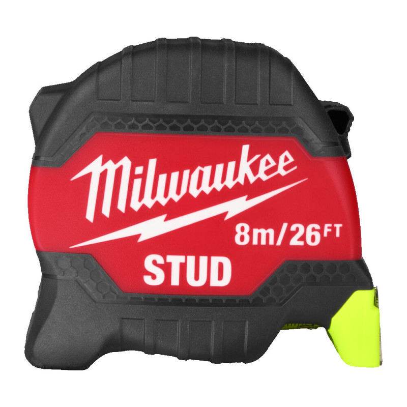 Рулетка магнитная STUD MILWAUKEE (Gen 3), 8м/26фт (33мм)