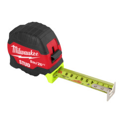 Рулетка магнитная STUD MILWAUKEE (Gen 3), 8м/26фт (33мм)