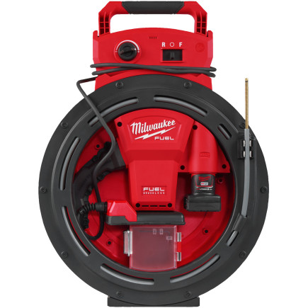 Машина прочистная аккумуляторная MILWAUKEE M12 HSFSM-602 (5м) (ЗУ, 2 аккум.Х6Ач)