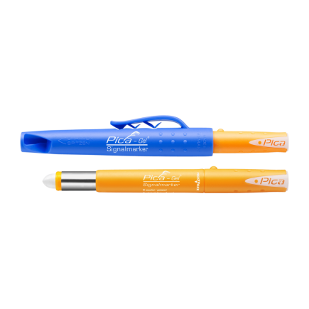 Маркер водо-жаро стойкий Pica 8080 GEL Signalmarker, белый 
