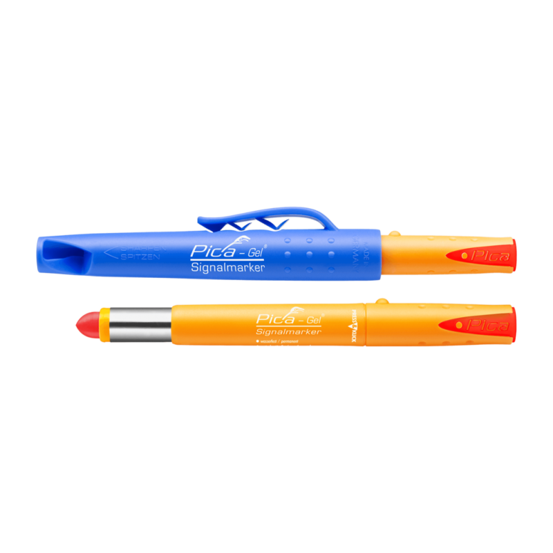 Маркер водо-жаро стойкий Pica 8082 GEL Signalmarker, красный