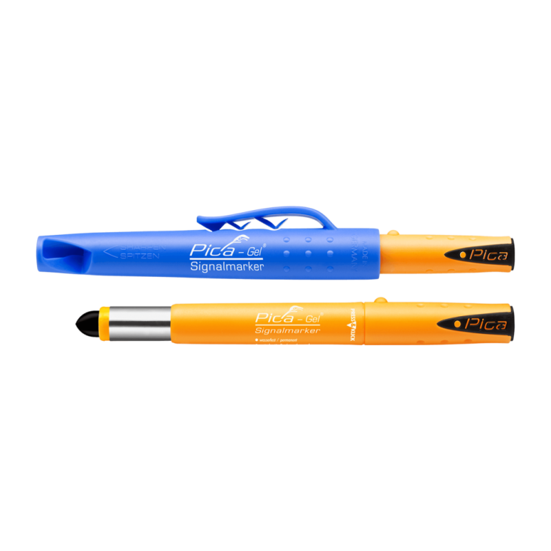 Маркер водо-жаро стойкий Pica 8083 GEL Signalmarker, черный 