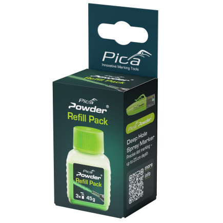 Заправка меловая Refill Pack для маркер-спреев аерозольных Pica Powder в блистере Заправка меловая Refill Pack для маркер-спреев аерозольных Pica Powder в блистере
