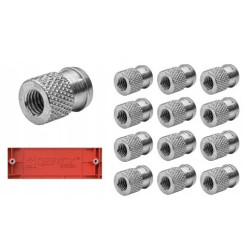 Резьбовые адаптеры QBRICK SYSTEM Threaded inserts М8 12шт, Z258230PG001