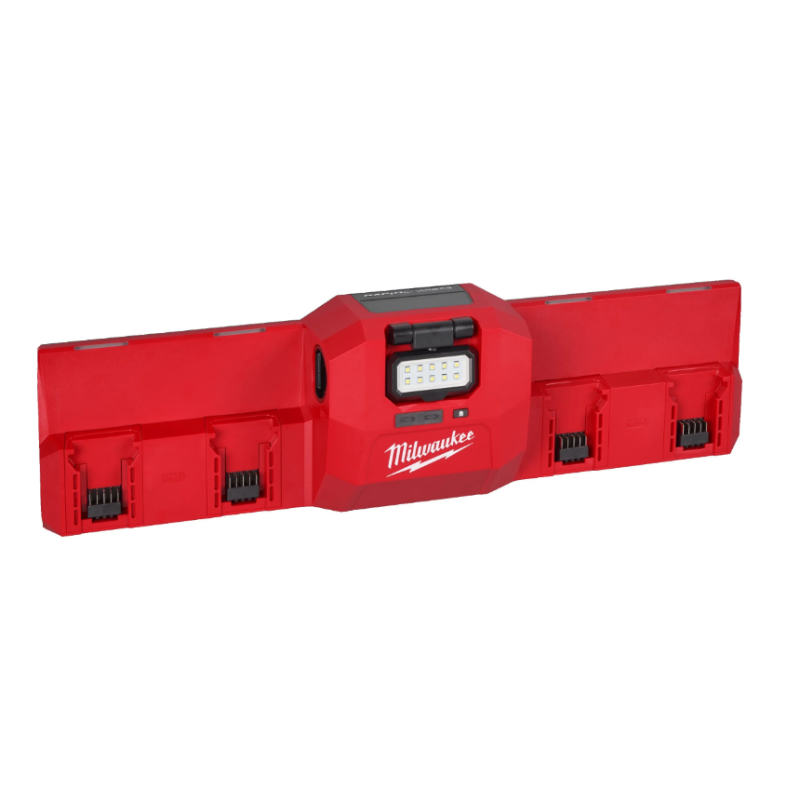 Зарядное устройство MILWAUKEE M12-18 GBC4 (4хМ18, 2хМ12, фонарь)