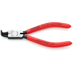 Щипцы для стопорных колец загнутые 90° Ø8-13мм, 140мм KNIPEX 44 21 J0, (Ø0,9мм) фосфатированные