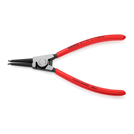 Щипцы для стопорных колец прямые Ø19-60мм, 180мм KNIPEX 46 11 A2 SB, (Ø1,8мм) фосфатированные