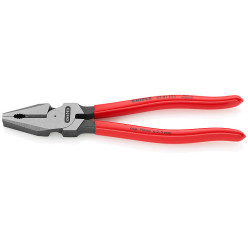 Пассатижи (плоскогубцы) особой мощности Ø14,0мм, 225мм KNIPEX 02 01 225 SB, фосфатированные