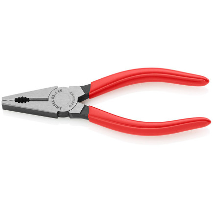 Пассатижи (плоскогубцы) комбинированные Ø9,0мм, 140мм KNIPEX 03 01 140 SB, фосфатированные