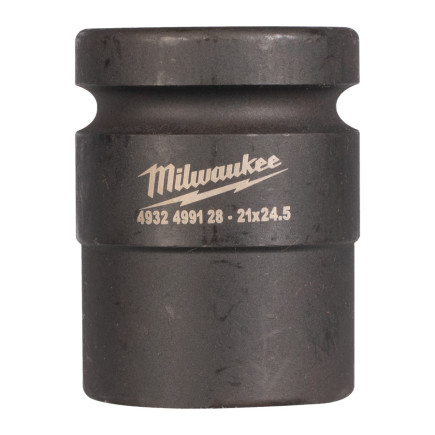 Головка ударная для ж/д креплений ShW 1'' 4гр. STD MILWAUKEE, 21х24,5мм