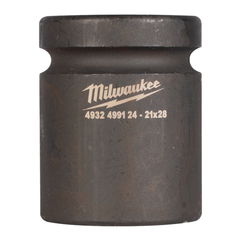 Головка ударная для ж/д креплений ShW 1'' 4гр. STD MILWAUKEE, 21х28мм