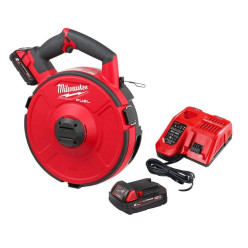 Устройство аккумуляторное для протягивания кабеля MILWAUKEE, M18 FPFT-202, 30м