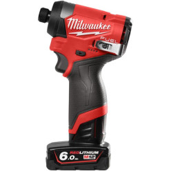 Шуруповерт ударный аккумуляторный бесщёточный MILWAUKEE (170 Нм) M12 FID2-602Х (ЗУ+2акк.Х6Ач+HDкейс)
