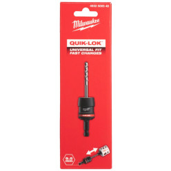 Хвостовик быстросьемный для коронок MILWAUKEE QUIK-LOK™ (Hex 9,5мм)