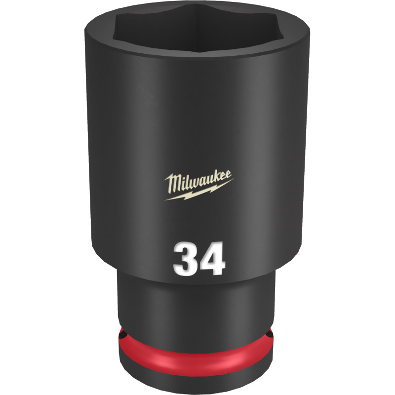 Головка ударная ShW 1/2'' SKT MILWAUKEE, удлиненная, 34мм