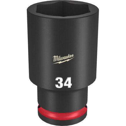 Головка ударная ShW 1/2'' SKT MILWAUKEE, удлиненная, 34мм