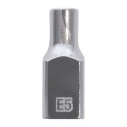 Головка торцевая хромированная TORX Е-стандарт ¼” MILWAUKEE, E5
