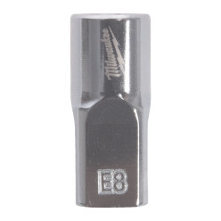 Головка торцевая хромированная TORX Е-стандарт ¼” MILWAUKEE, E8