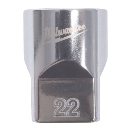 Головка торцевая хромированная ½” MILWAUKEE, (звезда 12 гранн.), 22мм Головка торцевая хромированная ½” MILWAUKEE, (звезда 12 гранн.), 22мм