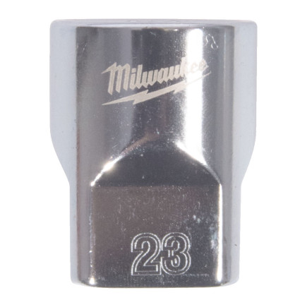 Головка торцевая хромированная ½” MILWAUKEE, (звезда 12 гранн.), 23мм Головка торцевая хромированная ½” MILWAUKEE, (звезда 12 гранн.), 23мм
