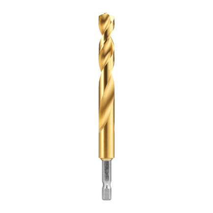 Сверло по металлу RedHEX SHOCKWAVE™ HSS-TiN MILWAUKEE, Ø10,5х122х78мм, (5шт)