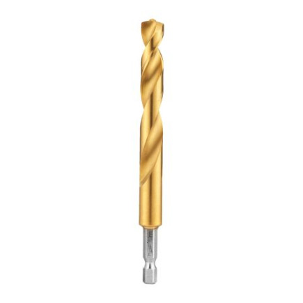 Сверло по металлу RedHEX SHOCKWAVE™ HSS-TiN MILWAUKEE, Ø11,0х125х80мм, (5шт)