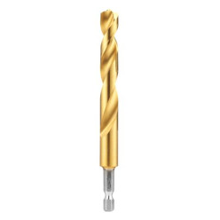 Сверло по металлу RedHEX SHOCKWAVE™ HSS-TiN MILWAUKEE, Ø11,5х126х81мм, (5шт)