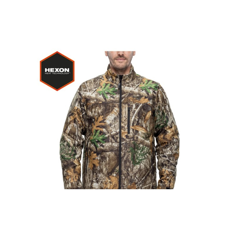 Куртка с електроподогревом MILWAUKEE, M12 HJCAMO7-0(XL), камуфляжная, (XL)