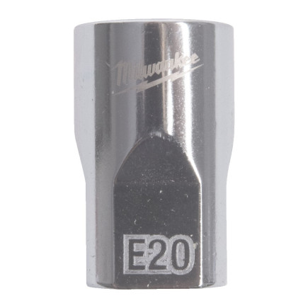 Головка торцевая хромированная TORX Е-стандарт ½” MILWAUKEE, E20