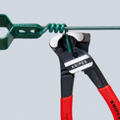 Болторез торцовый с высокой передачей усилия, Ø6,0мм  KNIPEX 61 01 200 SB, фосфатированный