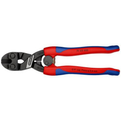 Болторез компактный согнутый под углом  Ø6,0мм CoBolt KNIPEX 71 22 200 SB, фосфатированный