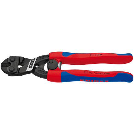 Болторез компактный Ø6,0мм CoBolt KNIPEX 71 12 200 SB, фосфатированный