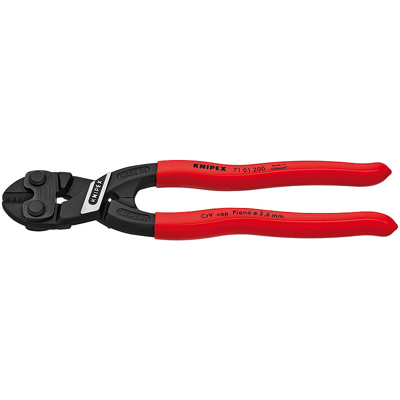 Болторез компактный Ø6,0мм CoBolt KNIPEX 71 01 200 SB, фосфатированный