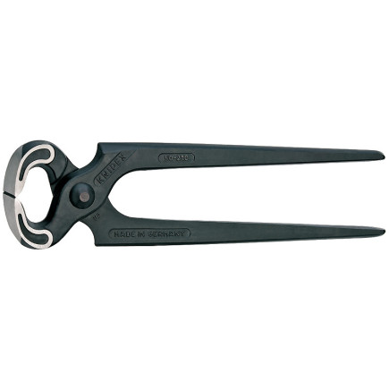 Кусачки торцевые (клещи) плотницкие, Ø1,8мм, 20,5 KNIPEX 50 00 160 SB, фосфатированные