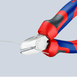 Кусачки боковые (бокорезы), Ø3,0мм, 125мм KNIPEX 70 01 125 SB, фосфатированные