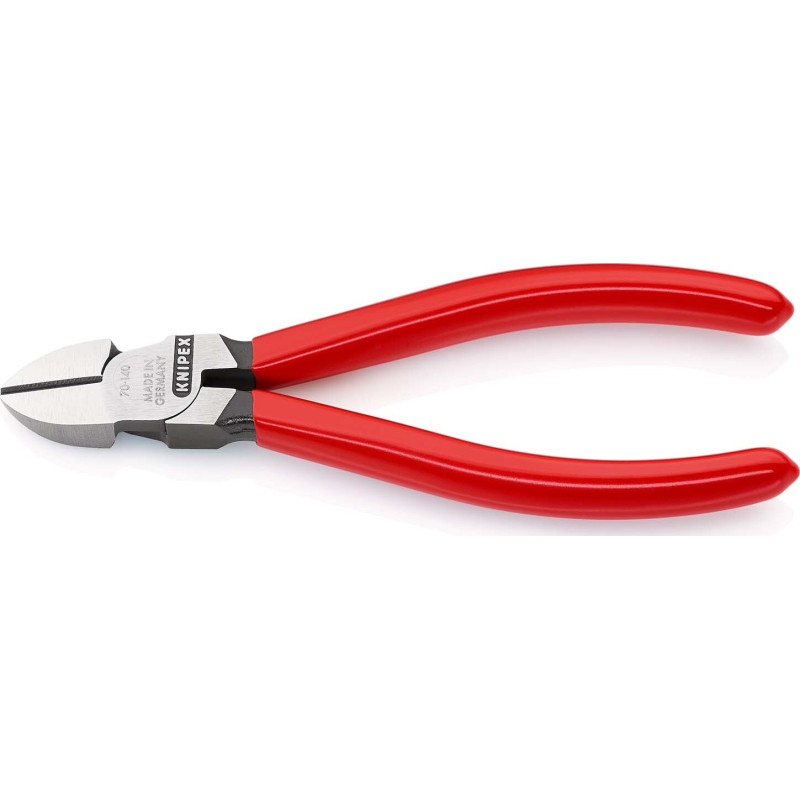 Кусачки боковые (бокорезы), Ø4,0мм, 140мм KNIPEX 70 01 140 EAN, фосфатированные